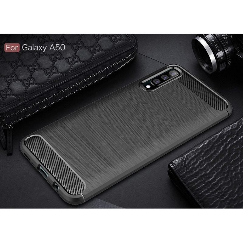 Hoesje voor Samsung Galaxy A50 Koolborstel Gel