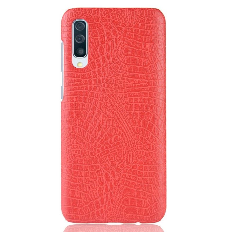 Hoesje voor Samsung Galaxy A50 Leereffect Krokodillenleer Textuur