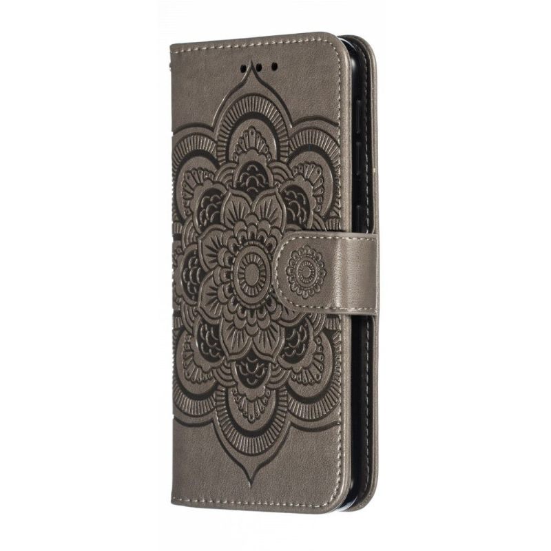 Case voor Samsung Galaxy A20e Bescherming Folio-hoesje Met Mandala-riem