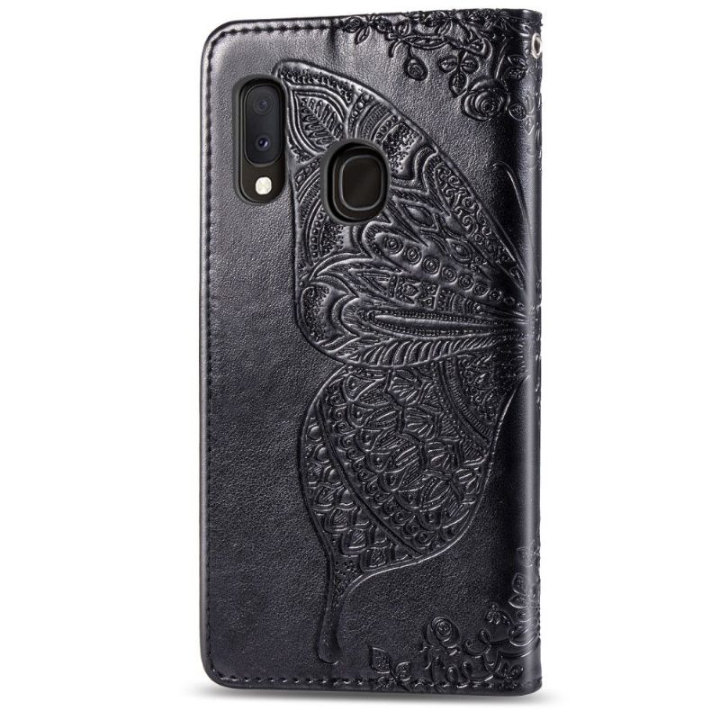 Case voor Samsung Galaxy A20e Bescherming Reliëfvlinder