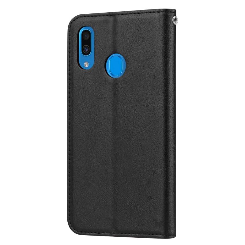 Cover voor Samsung Galaxy A20e Leren Stand Case