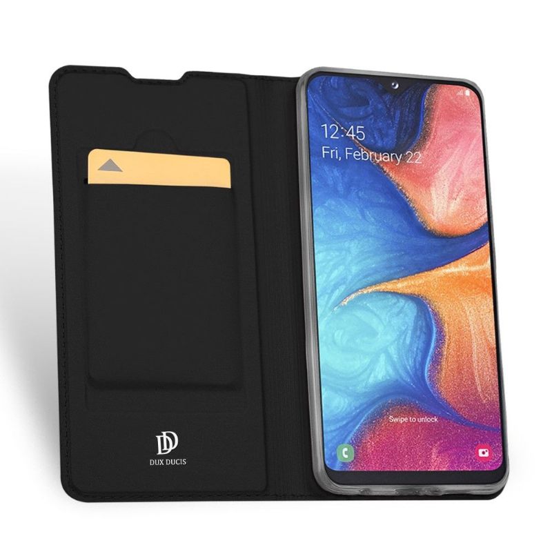 Cover voor Samsung Galaxy A20e Zakelijk Kunstleer