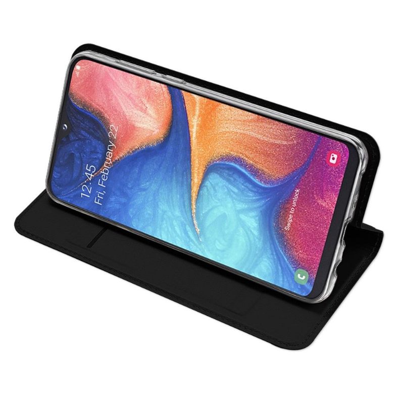 Cover voor Samsung Galaxy A20e Zakelijk Kunstleer