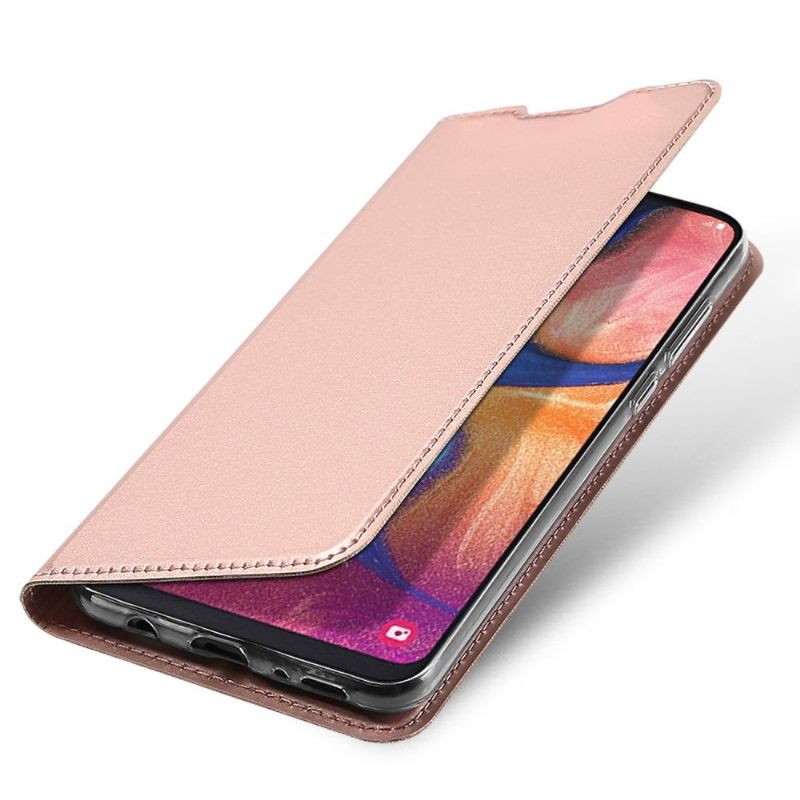 Cover voor Samsung Galaxy A20e Zakelijk Kunstleer