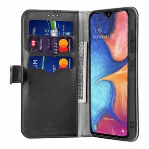 Flip Case voor Samsung Galaxy A20e Kado Leder Effect Serie