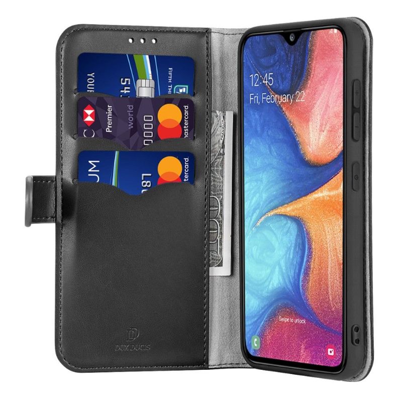 Flip Case voor Samsung Galaxy A20e Kado Leder Effect Serie