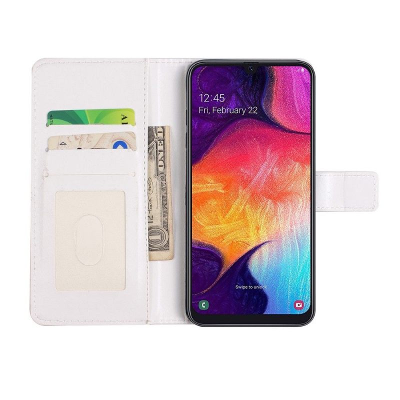 Folio-hoesje voor Samsung Galaxy A20e Anti-fall Geometrisch Ontwerp