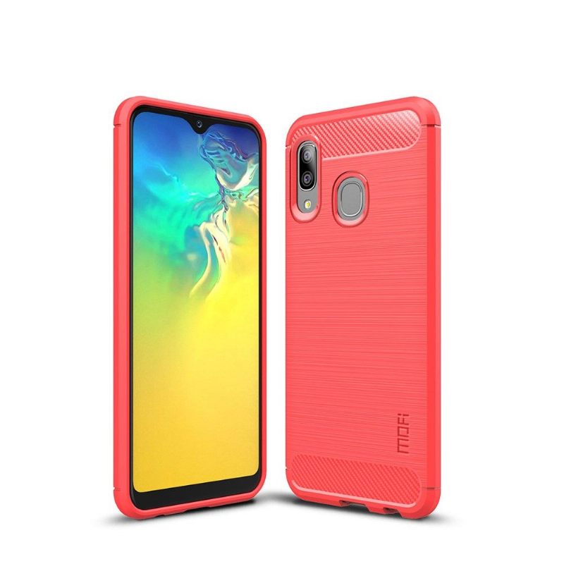 Hoesje voor Samsung Galaxy A20e Geborsteld Mofi