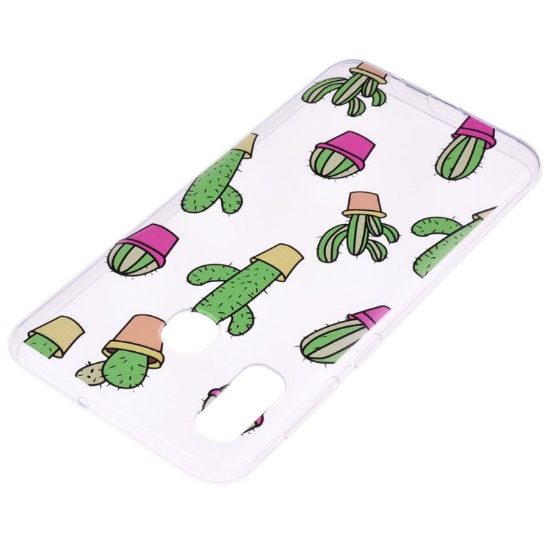 Hoesje voor Samsung Galaxy A20e Transparante Cactus