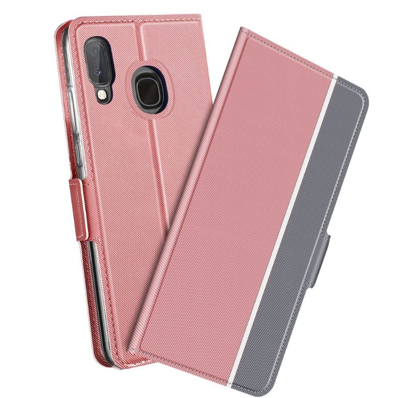 Leren Hoesje voor Samsung Galaxy A20e Victoria-stijl Leer