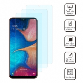 Samsung Galaxy A20E - Gehard Glas Film 2 Pack