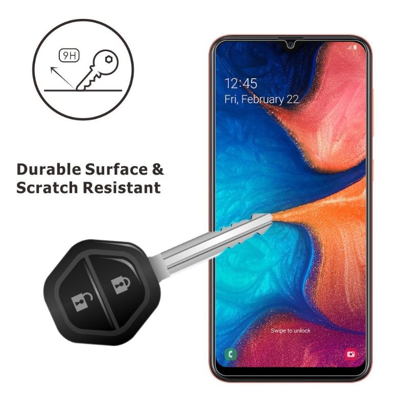 Samsung Galaxy A20E - Gehard Glas Film 2 Pack