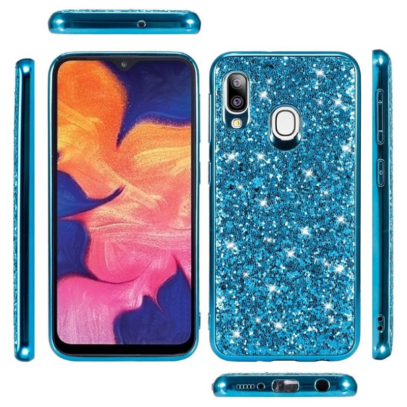 Telefoonhoesje voor Samsung Galaxy A20e Glamoureuze Pailletten