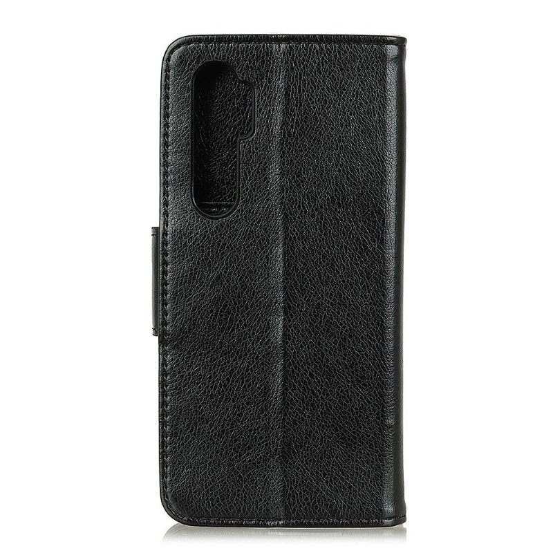 Flip Case voor Xiaomi Mi Note 10 Lite Verouderde Lederen Stijl