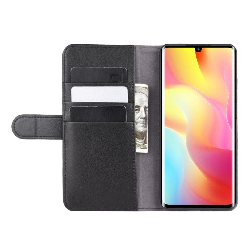 Folio-hoesje voor Xiaomi Mi Note 10 Lite Anti-fall Premium Leer