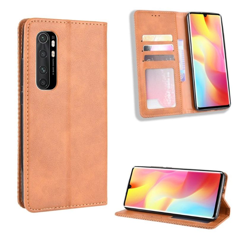 Folio-hoesje voor Xiaomi Mi Note 10 Lite Leer In Cirénius-stijl