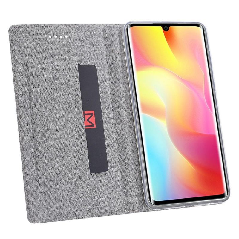 Folio-hoesje voor Xiaomi Mi Note 10 Lite Ondersteuningsfunctie Voor Bretels