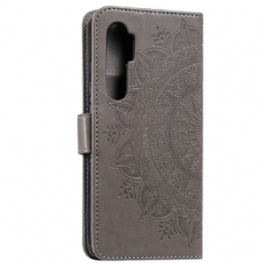 Folio-hoesje voor Xiaomi Mi Note 10 Lite Reliëf-mandala