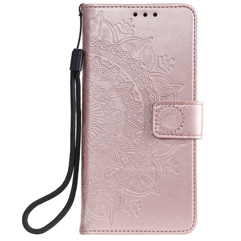 Folio-hoesje voor Xiaomi Mi Note 10 Lite Reliëf-mandala