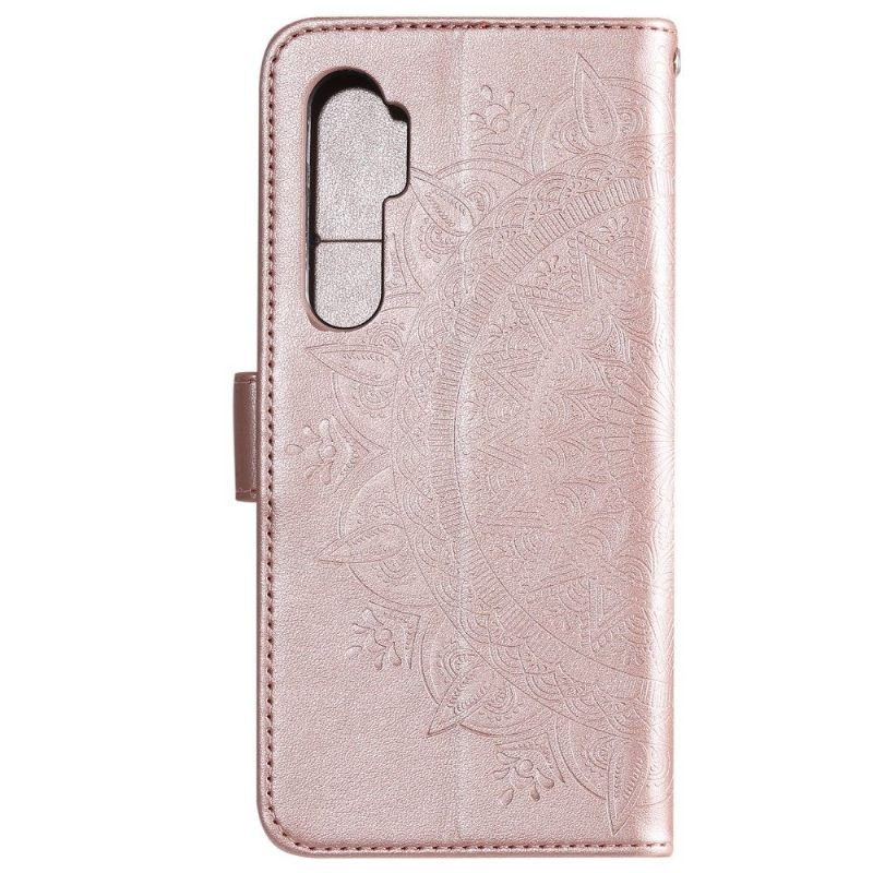 Folio-hoesje voor Xiaomi Mi Note 10 Lite Reliëf-mandala