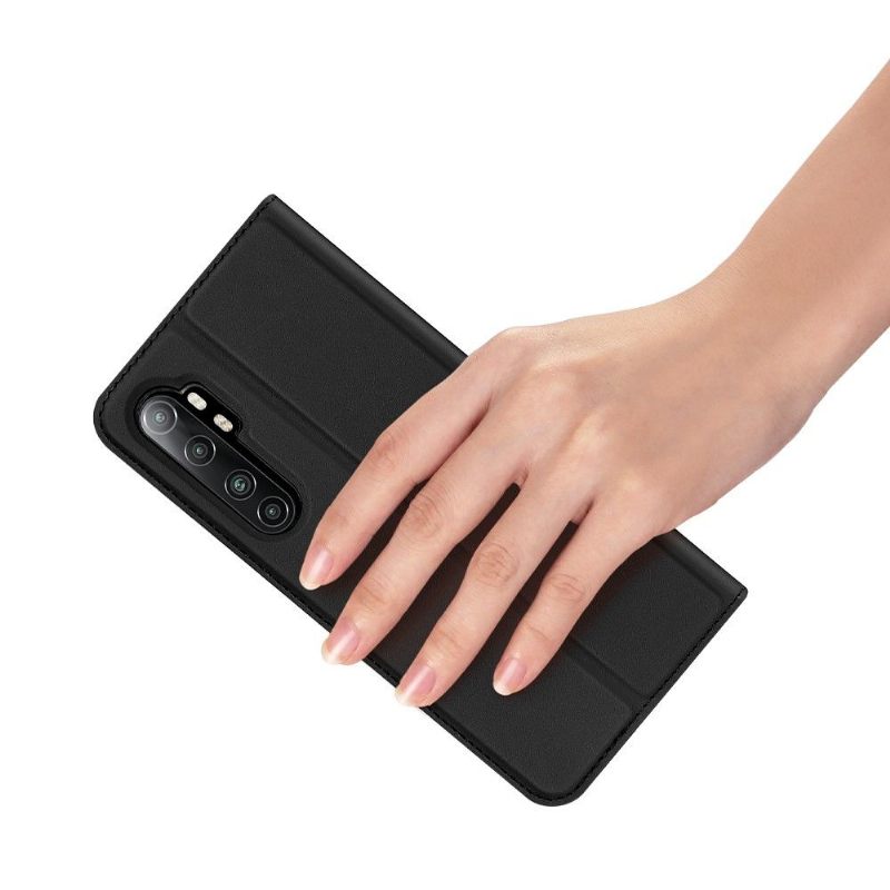 Folio-hoesje voor Xiaomi Mi Note 10 Lite Satijnen Coating