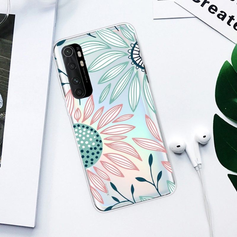 Hoesje voor Xiaomi Mi Note 10 Lite Madeliefjesbloemen