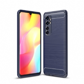 Telefoonhoesje voor Xiaomi Mi Note 10 Lite Geborsteld Effect