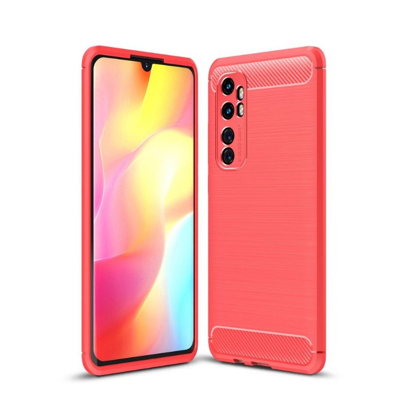 Telefoonhoesje voor Xiaomi Mi Note 10 Lite Geborsteld Effect