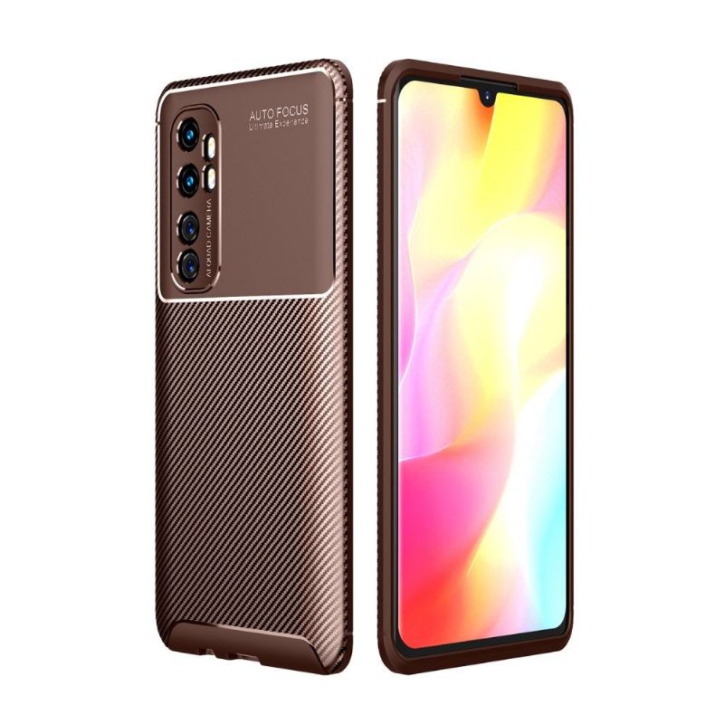 Telefoonhoesje voor Xiaomi Mi Note 10 Lite Karbon Stijlvol