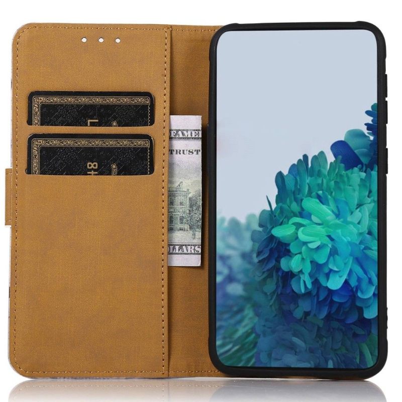 Flip Case voor OnePlus Nord CE 2 Lite 5G Bloemenboom