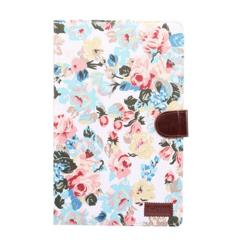 Folio-hoesje voor Samsung Galaxy Tab S6 Lite Bloemenstof