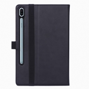 Folio-hoesje voor Samsung Galaxy Tab S6 Lite Kunstleer Met Handvat