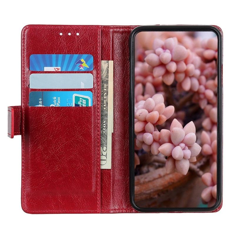 Cover voor Xiaomi Redmi Note 11 / Note 11S Anti-fall Simon Kunstleer Klinknagels