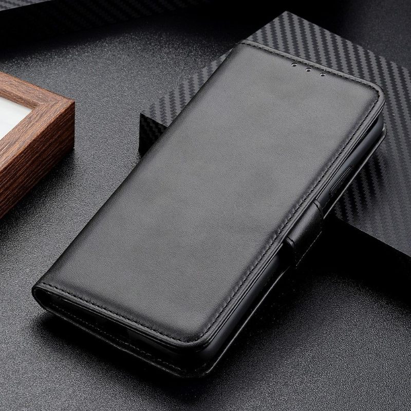 Cover voor Xiaomi Redmi Note 11 / Note 11S Portemonnee Leren Mat Lederen Hoes