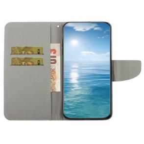 Flip Case voor Xiaomi Redmi Note 11 / Note 11S Bloemen Hart