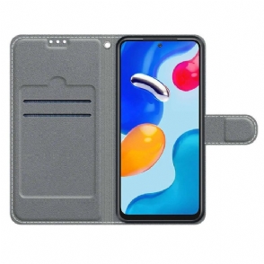 Flip Case voor Xiaomi Redmi Note 11 / Note 11S Waterdruppels