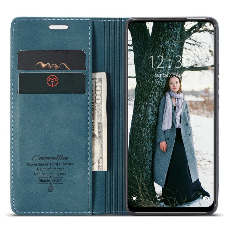 Folio-hoesje voor Xiaomi Redmi Note 11 / Note 11S Anti-fall Imitatieleren Golia's