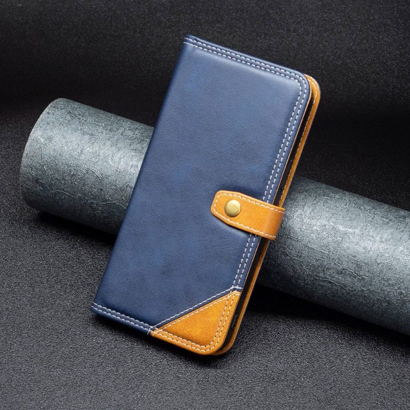 Folio-hoesje voor Xiaomi Redmi Note 11 / Note 11S Binfen Series-8 Zichtbare Naden