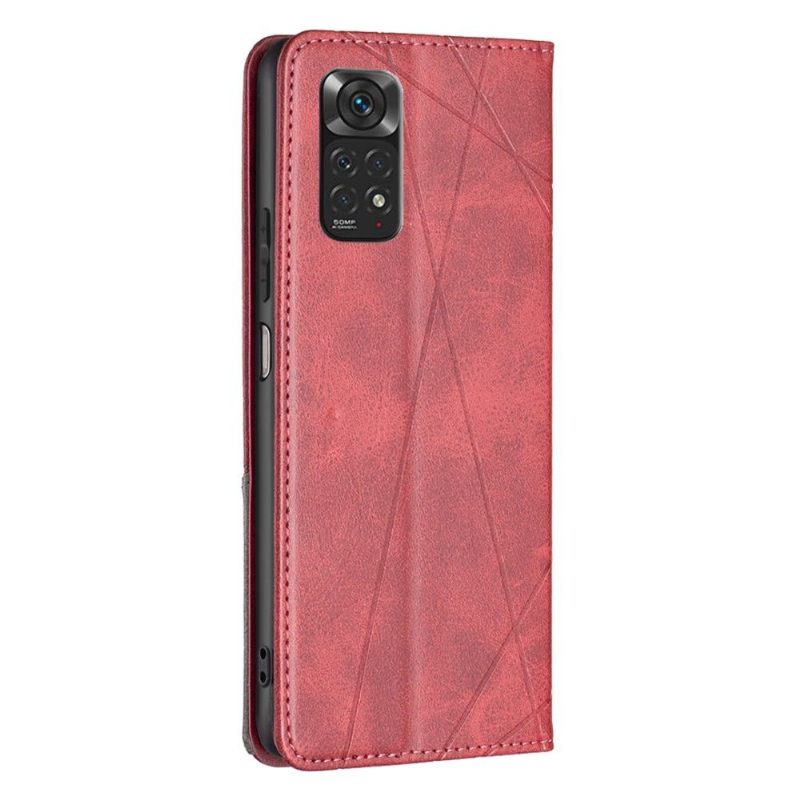 Folio-hoesje voor Xiaomi Redmi Note 11 / Note 11S Célinia Stijl Lederen Kaarthouder