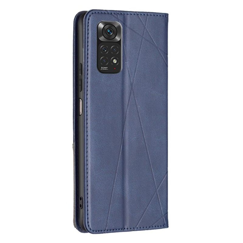 Folio-hoesje voor Xiaomi Redmi Note 11 / Note 11S Célinia Stijl Lederen Kaarthouder