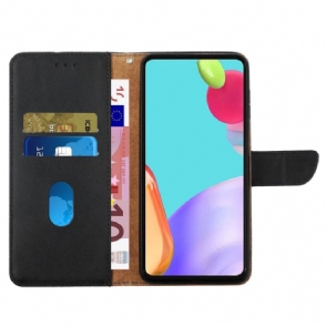 Folio-hoesje voor Xiaomi Redmi Note 11 / Note 11S Glad Leer