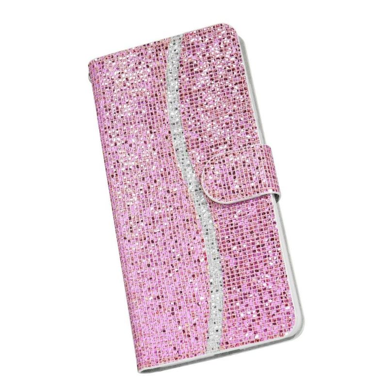 Folio-hoesje voor Xiaomi Redmi Note 11 / Note 11S Glitterkaarthouder