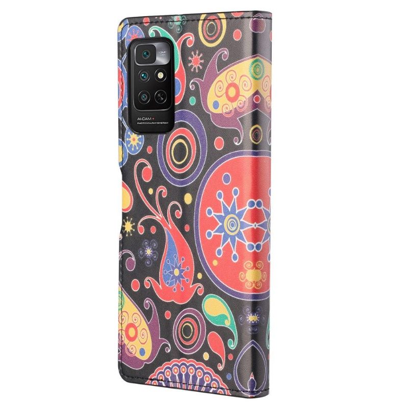 Folio-hoesje voor Xiaomi Redmi Note 11 / Note 11S Paisley Bloem