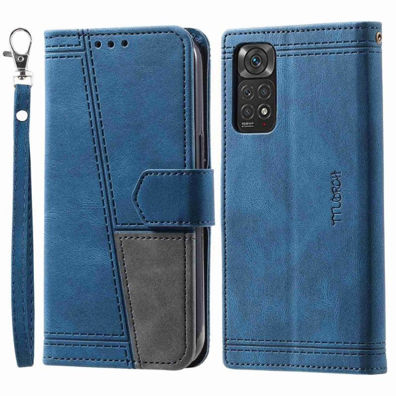 Folio-hoesje voor Xiaomi Redmi Note 11 / Note 11S Retrogevoel 004