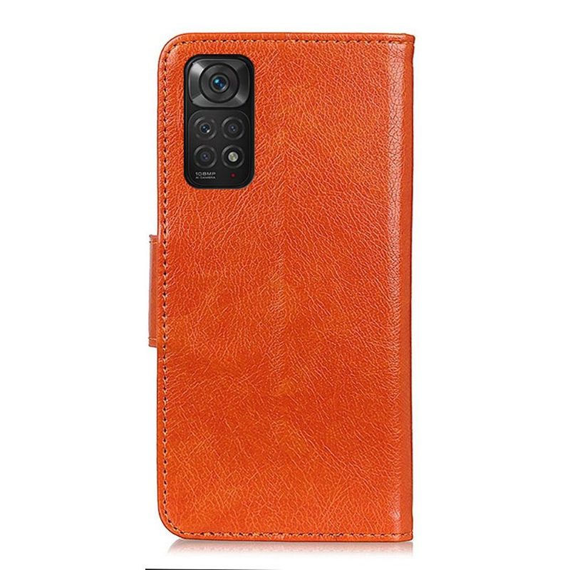 Folio-hoesje voor Xiaomi Redmi Note 11 / Note 11S Verouderde Lederen Stijl