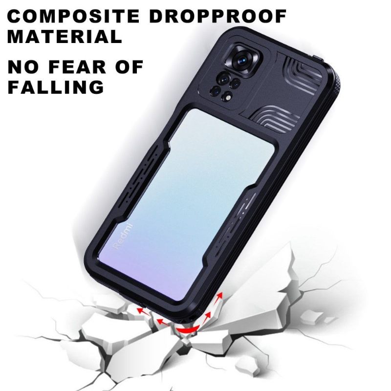 Hoesje voor Xiaomi Redmi Note 11 / Note 11S Anti-fall Waterdicht En Bestendig Full Body