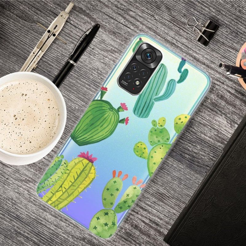 Hoesje voor Xiaomi Redmi Note 11 / Note 11S Cactussen