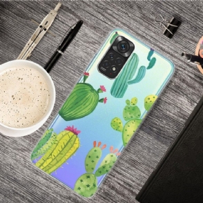 Hoesje voor Xiaomi Redmi Note 11 / Note 11S Cactussen