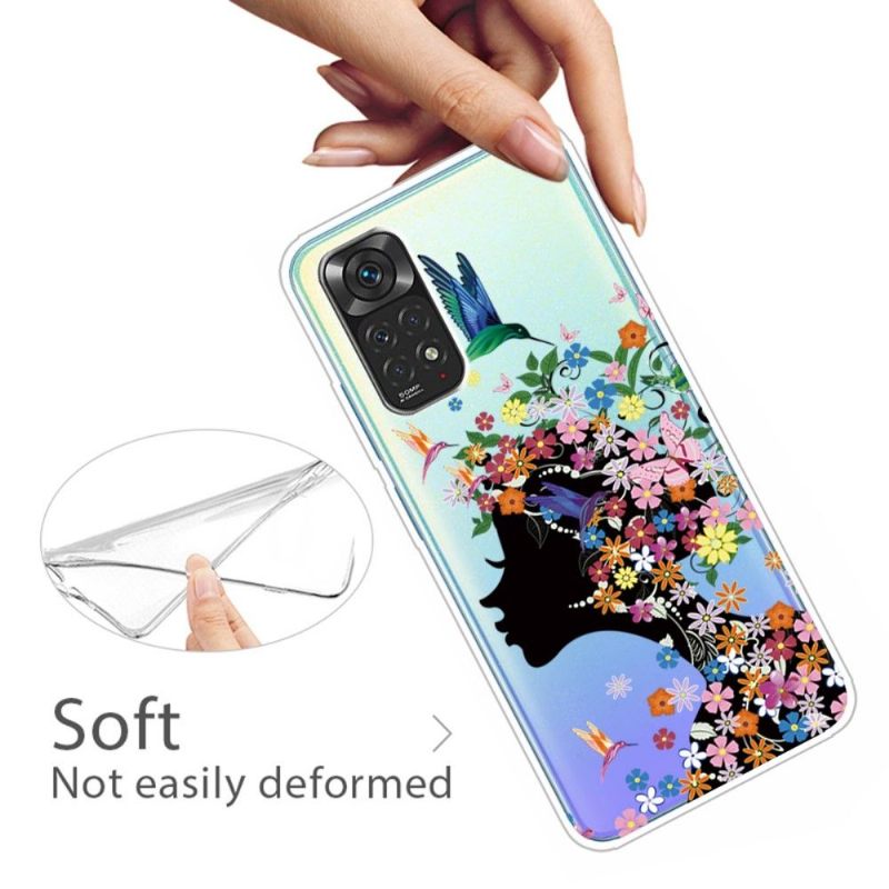 Hoesje voor Xiaomi Redmi Note 11 / Note 11S Kolibrie Bloemen