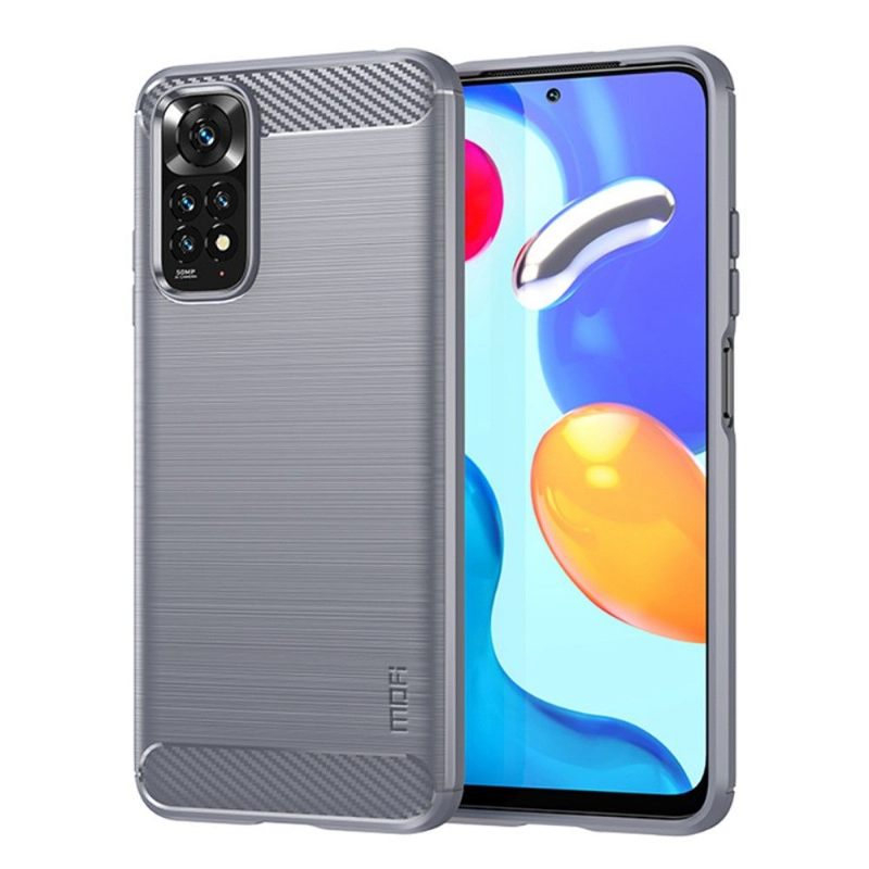 Hoesje voor Xiaomi Redmi Note 11 / Note 11S Mofi Geborsteld Effect